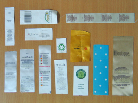 Screen Printed Labels