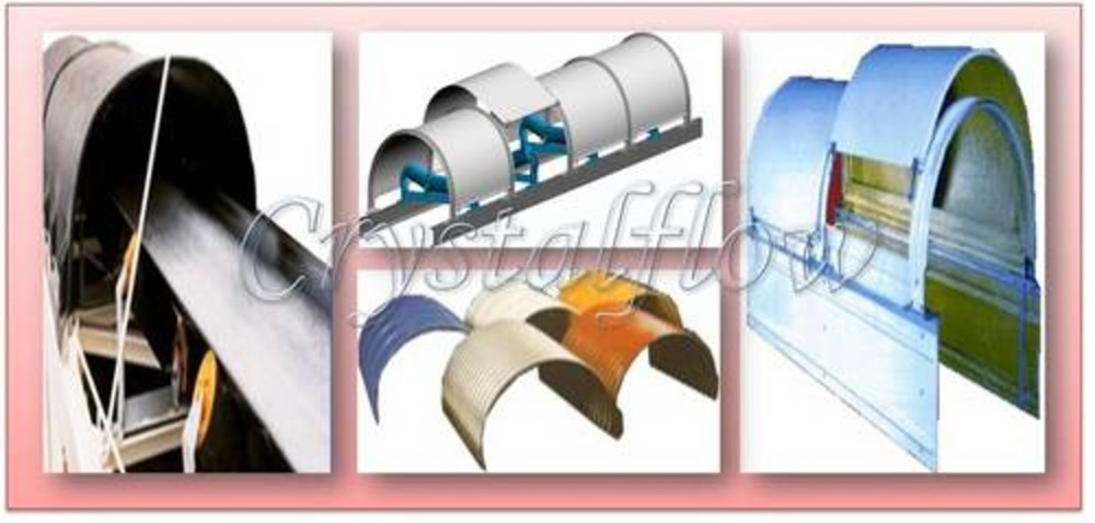 Crystal Conveyor Belt Roof Cover System - Coating Type: Polyester / Epoxy Powder Or Zinc Coating