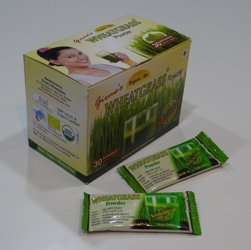 Wheat Grass Powder Sachet Grade: Food Supplement