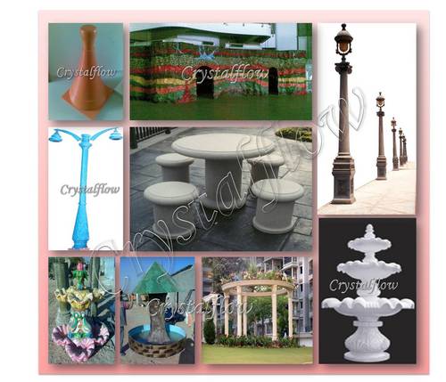 Crystal Garden Equipments - Crystal Material Custom Sizes Available Various Colors Polished Surface Treatment | Seamless Finish Elegant Design Easy Operation
