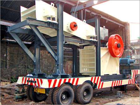 100 TPH Mobile Primary Crusher