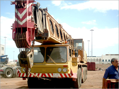 Truck Mounted Crane Rental Service
