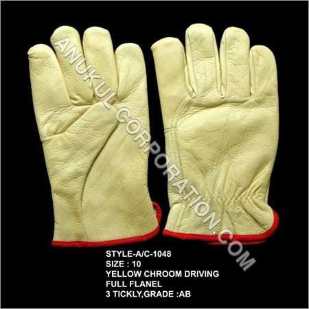 Driving Flannel Gloves