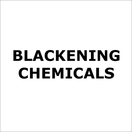 Blackening Chemicals