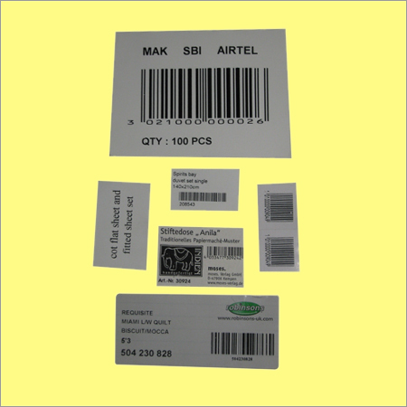 Bar code Tags And Labels