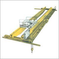 Double Girder Goliath Crane - Max Lifting Height 20m, Lifting Speed 0-5 M/s, Max Load 200 Tons, Yellow Color, Electric Power, Automatic Operation