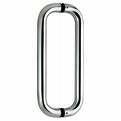ss glass door handle