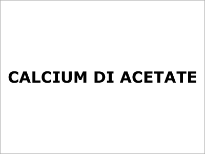 Calcium Di Acetate