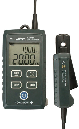 Black Digital Clamp-On Process Meter