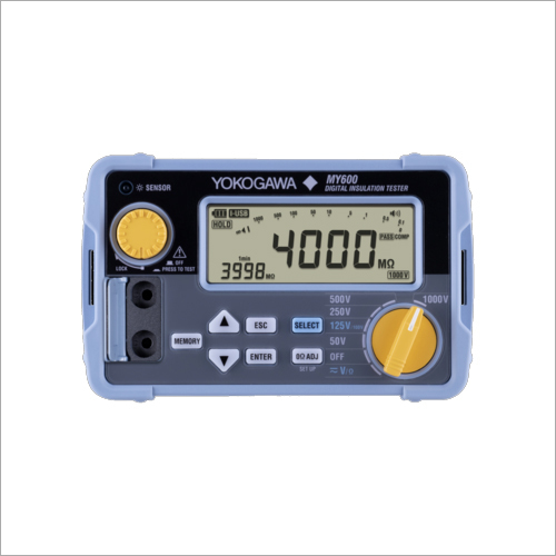 Grey And Yellow Digital Insulation Tester