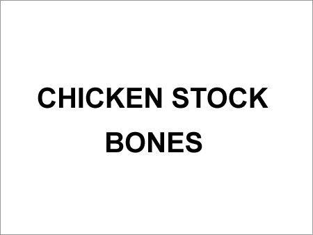 Chicken Stock Bones