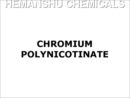 White Chromium Polynicotinate