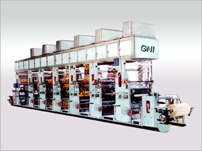 Six Colour Rotogravure Printing Machine
