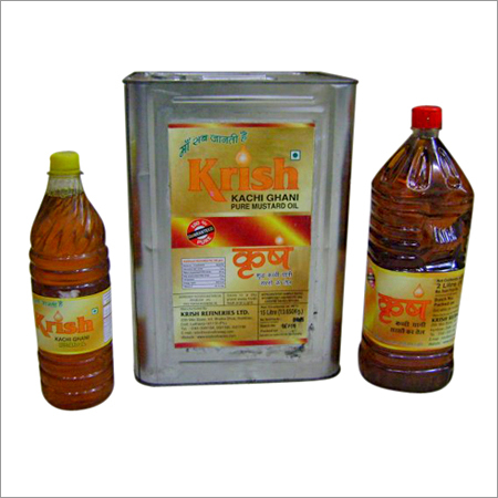 Krish Kachi Ghani Pure Mustard Oil