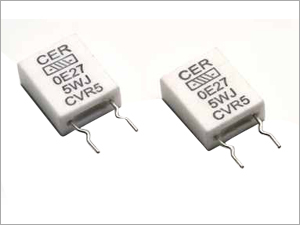 Ceramic Encased Vertical Flat Resistors Ceramic Encased Vertical Flat Resistors