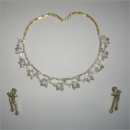 Diamond Studded Necklace Sets 
