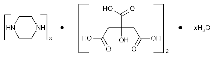 Piperazine Citrate