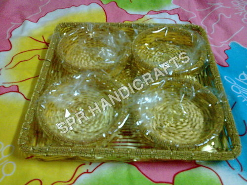 Golden Decorative Baskets