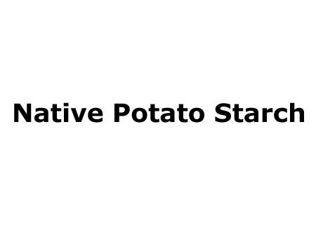 Native Potato Strach