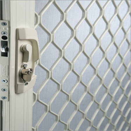 Aluminium Door Security Grill