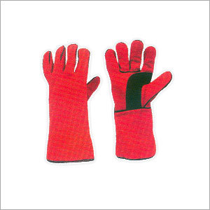 Coloured Split Leather Welders Gloves