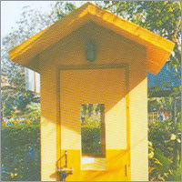 Portable Guard Hut - Wood, Variable Dimensions | Corrosion Resistant, Weatherproof, Flexible Design, Durable, Easy Assembly