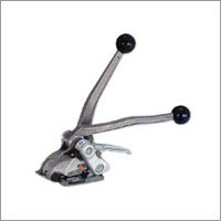 Silver Steel Strapping Tool