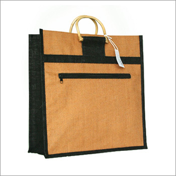 Zip Jute Shopping Bags