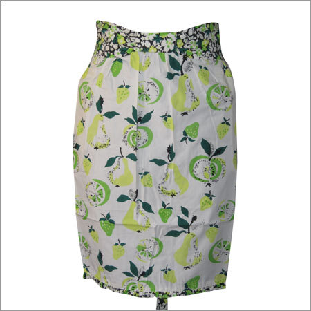 Kitchen Half Apron By RED ROSES INTERNATIONAL