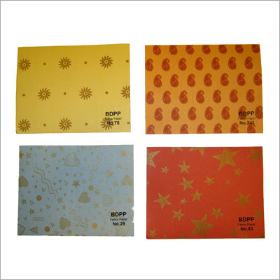 BDPP Hand Screen Print Fancy Paper