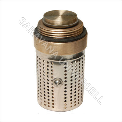 Gun Metal Outer Thread Straight Type Footvalve for