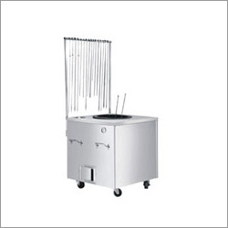 S/S Tandoor with Skewers stand