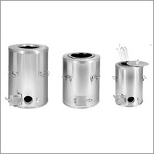 S/S Round Tandoor with Chrome Plating