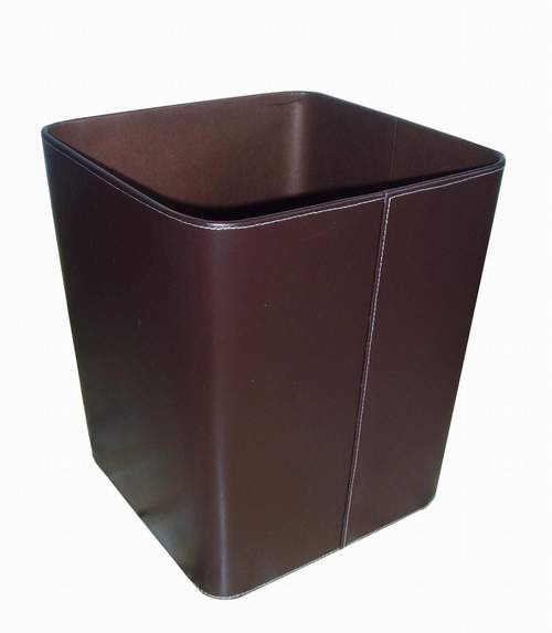Leather Dustbin