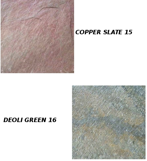 Copper Slate, Deoli Green Slate