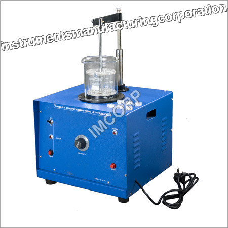 Tablet Disintegration Apparatus Tablet Disintegration Apparatus
