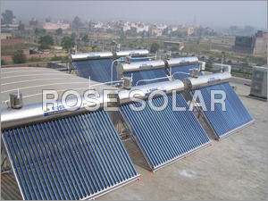 Industrial Solar Water Heating System