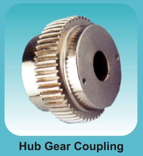 Hub Gear Coupling - Taper Bored for Tapered Shafts | Features: Suitable for Mill Motors Nut Accommodation Space Provided on Shaft