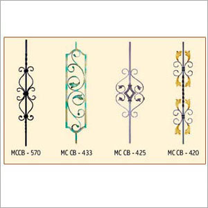 Stair Balusters - Metal, Varied Dimensions, Black | Customizable, Durable Material, Easy Installation, Elegant Design, Weather Resistant, Polished Finish