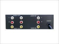 Video Audio Amplifier - Premium Quality Components, High-speed Functionality | Negligible Maintenance, Excellent A/v Signal Strength, Flanged Enclosure For Easy Mounting