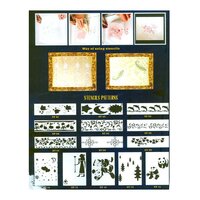 Wall Paint Stencils - Durable Plastic Material, Various Intricate Designs For Creative Wall Art
