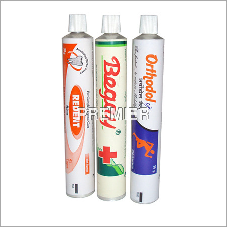 Printed Aluminium Collapsible Tube for Pharma Gels