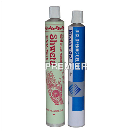 Gel Aluminium Collapsible Tube