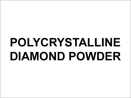 Polycrystalline Diamond Powder