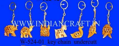 Wooden Key chain jali