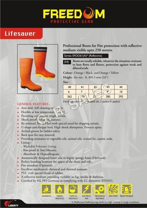 Lifesaver Gumboots