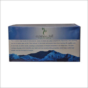 Simply Darj Tea Bag Carton Revrse Side
