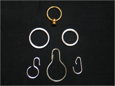 Stainless Steel Poles Hooks/Rings
