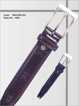 Studded Leather Belt
