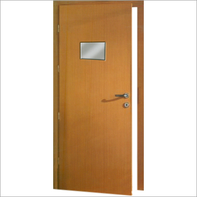Teak Wood Veneer Flush Door